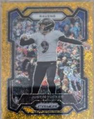 Justin Tucker [Gold Sparkle] #22