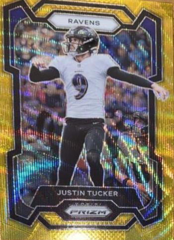 Justin Tucker [Gold Wave] #22
