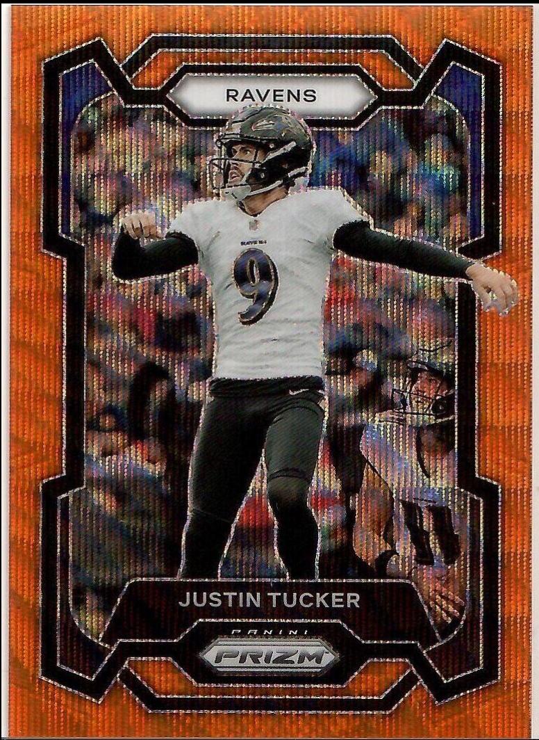 Justin Tucker [Orange Wave] #22