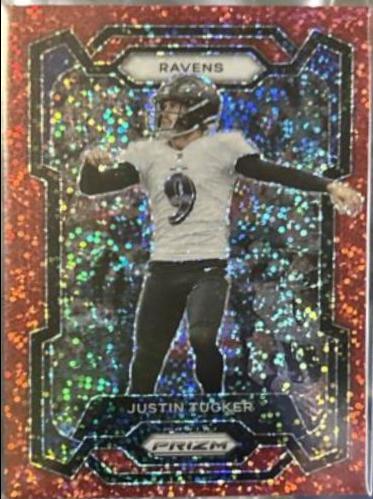 Justin Tucker [Red Sparkle] #22