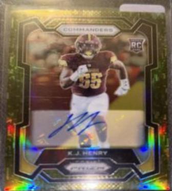 K. J. Henry [Autograph Camo] #400