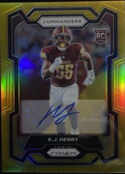 K. J. Henry [Autograph Gold] #400