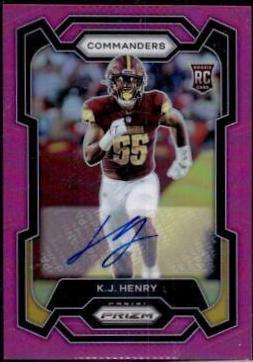 K. J. Henry [Autograph Pink] #400
