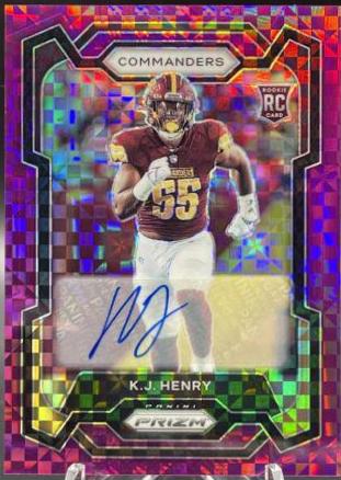 K. J. Henry [Autograph Purple Power] #400