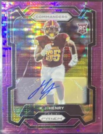 K. J. Henry [Autograph Purple Pulsar] #400