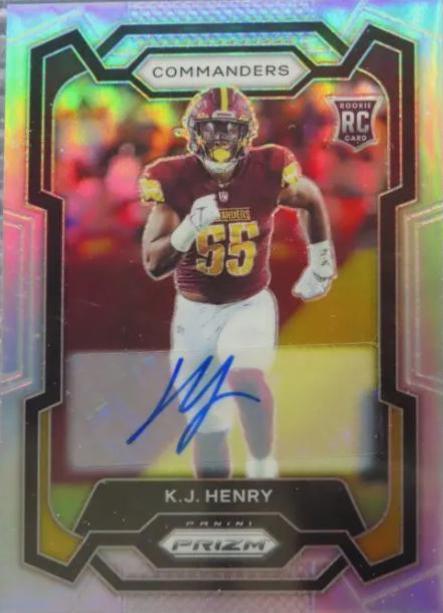 K. J. Henry [Autograph Silver] #400