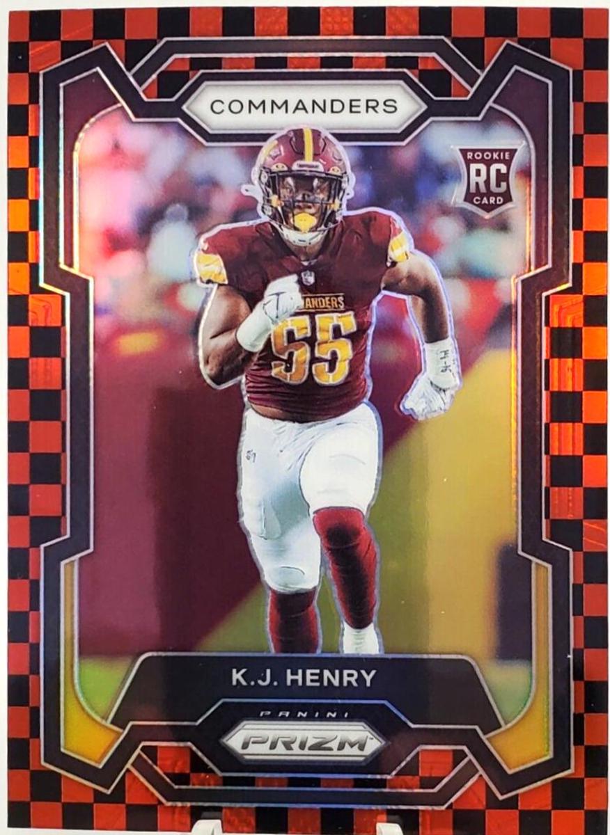 K. J. Henry [Black Red Checker] #400