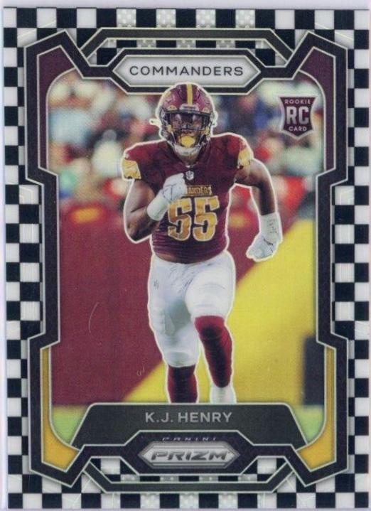 K. J. Henry [Black White Checker] #400