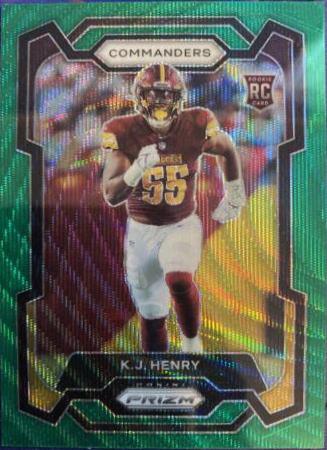 K. J. Henry [Green Wave] #400