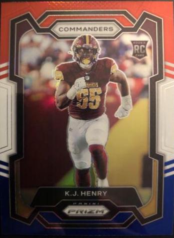 K. J. Henry [Red White Blue] #400