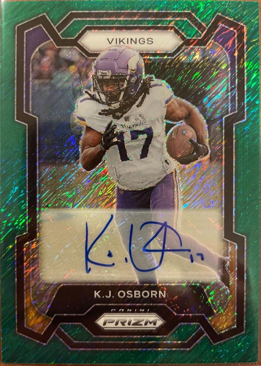 K. J. Osborn [Autograph Green Shimmer] #194