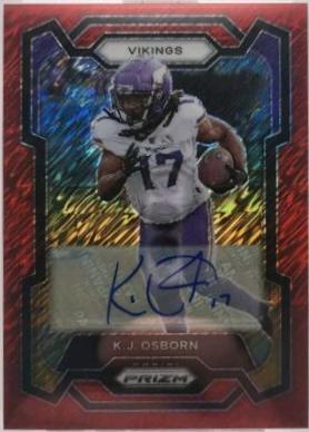 K. J. Osborn [Autograph Red Shimmer] #194