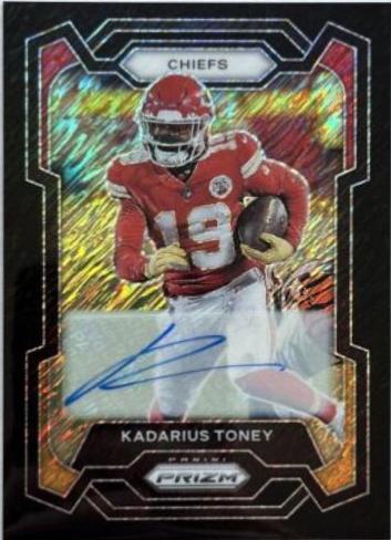 Kadarius Toney [Autograph Black Shimmer] #145