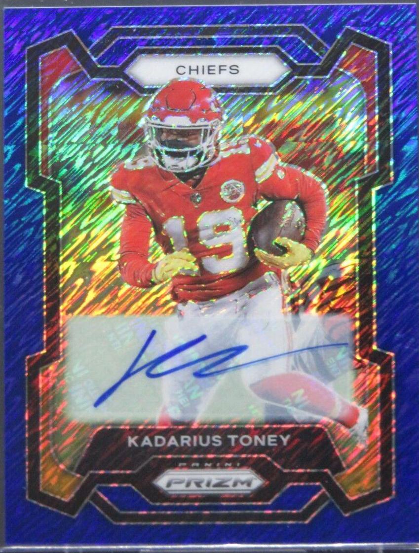 Kadarius Toney [Autograph Blue Shimmer] #145