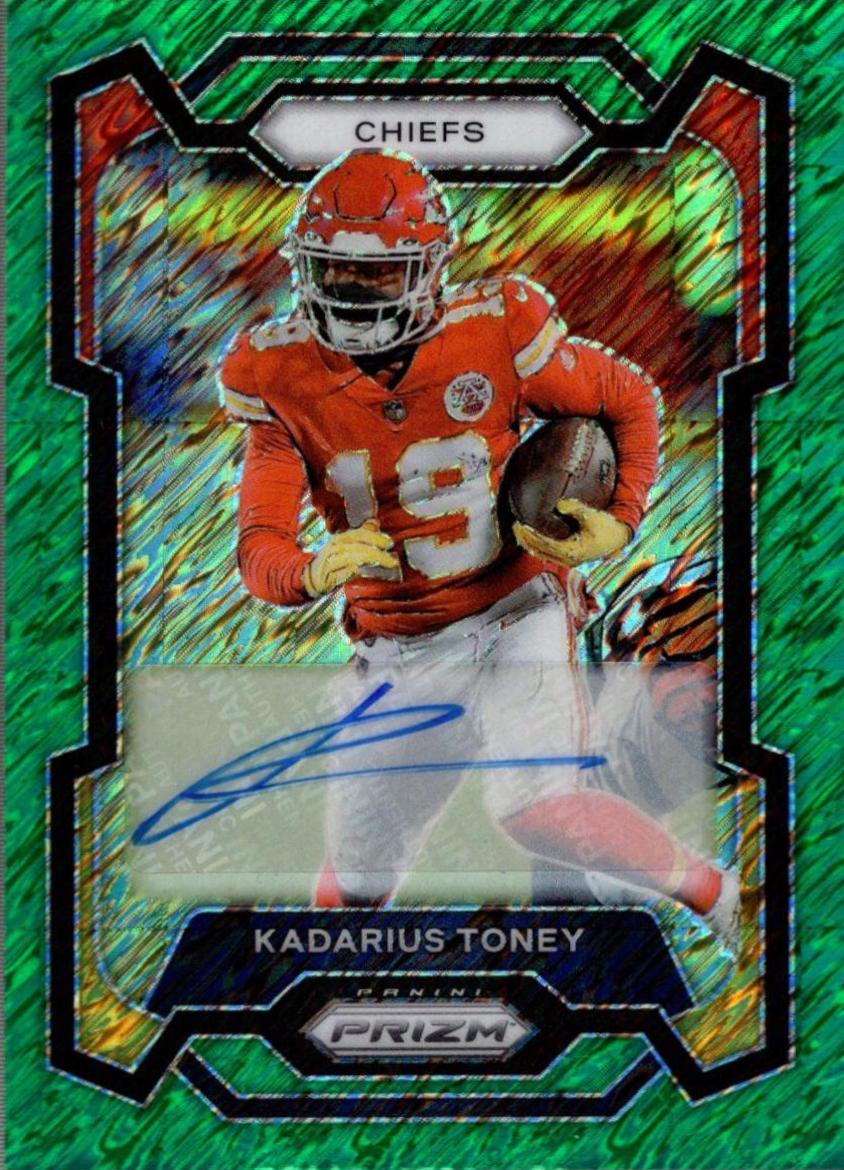 Kadarius Toney [Autograph Green Shimmer] #145