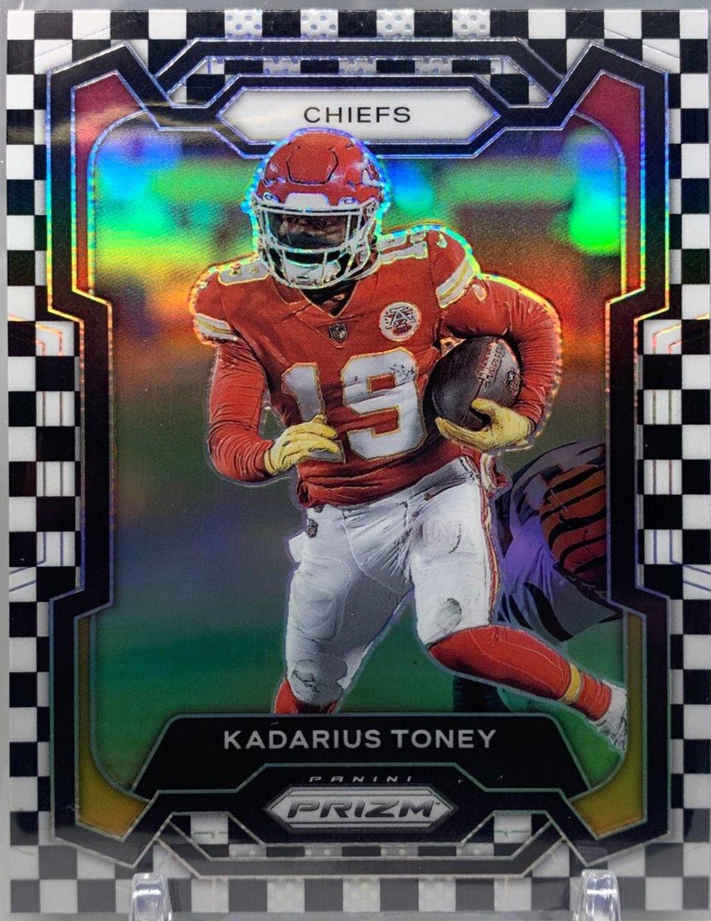 Kadarius Toney [Black White Checker] #145