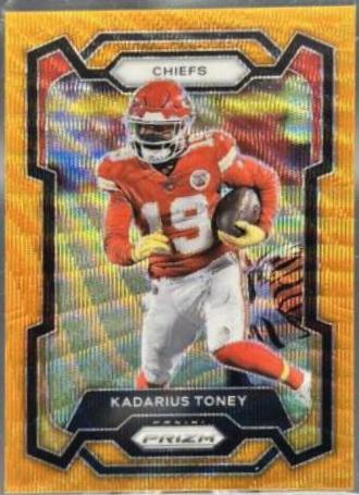 Kadarius Toney [Orange Wave] #145