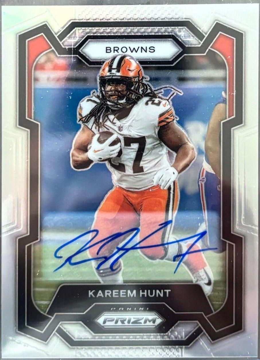 Kareem Hunt [Autograph Silver] #67