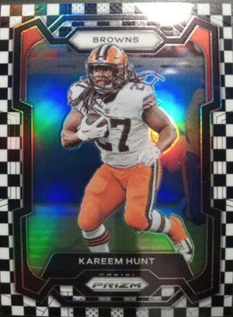 Kareem Hunt [Black White Checker] #67