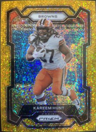 Kareem Hunt [Gold Sparkle] #67