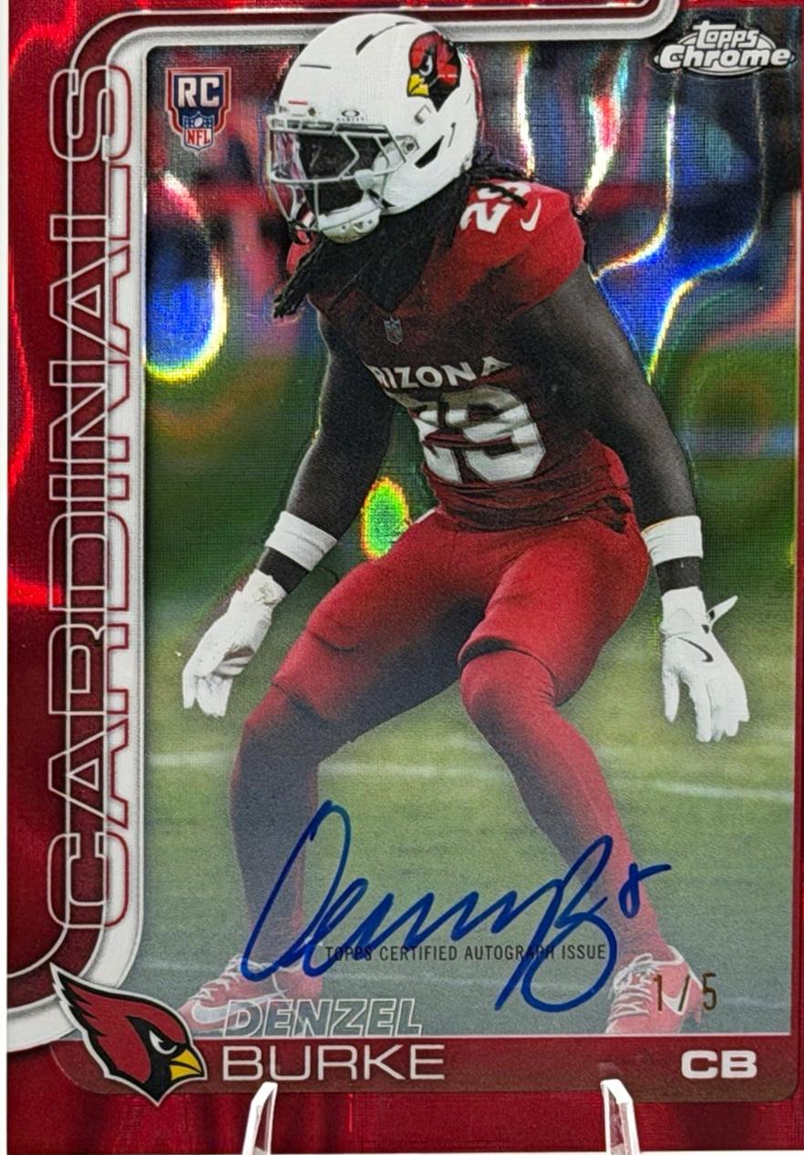 Denzel Burke [Red Wave Refractor] #RA-DB