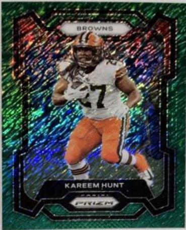 Kareem Hunt [Green Shimmer] #67
