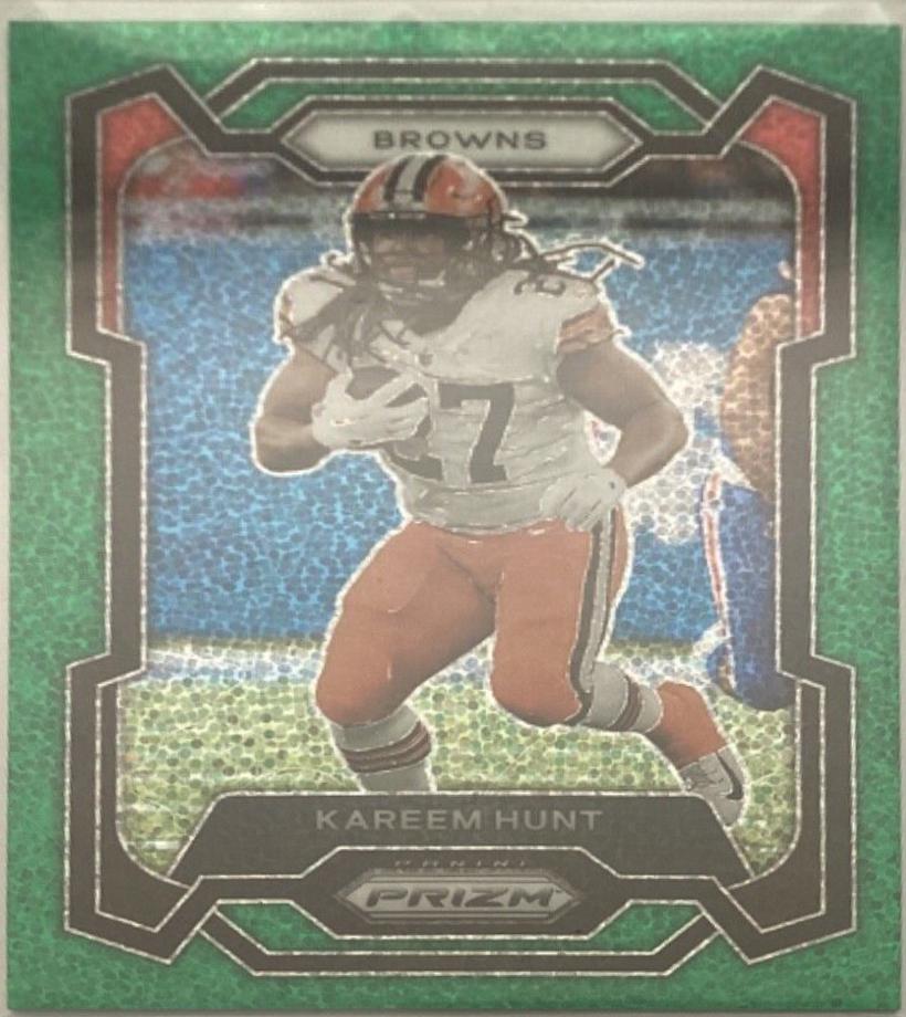 Kareem Hunt [Green Sparkle] #67