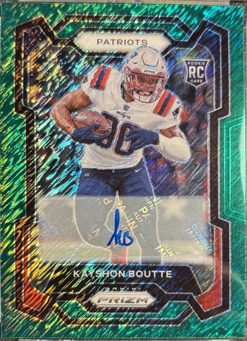 Kayshon Boutte [Autograph Green Shimmer] #370