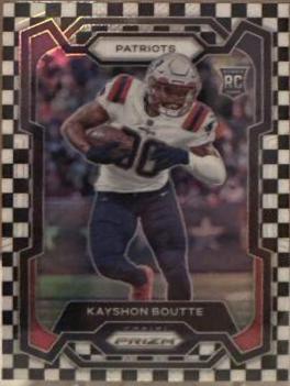 Kayshon Boutte [Black Red Checker] #370
