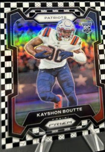 Kayshon Boutte [Black White Checker] #370