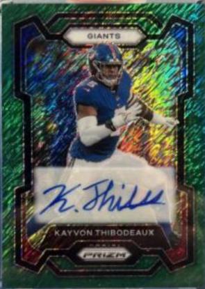 Kayvon Thibodeaux [Autograph Green Shimmer] #224