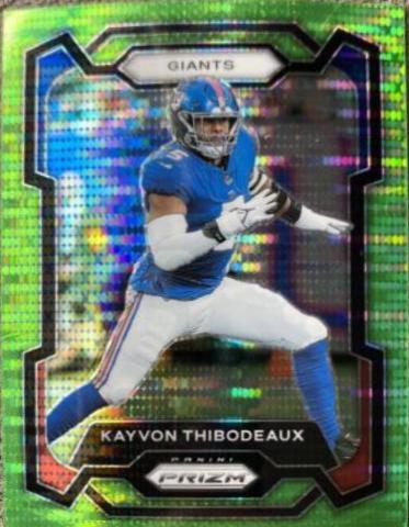 Kayvon Thibodeaux [Neon Green Pulsar] #224
