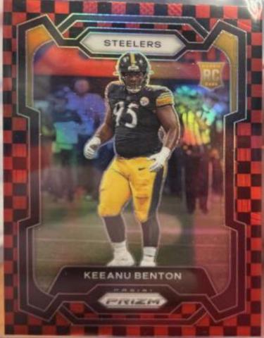 Keeanu Benton [Black Red Checker] #387
