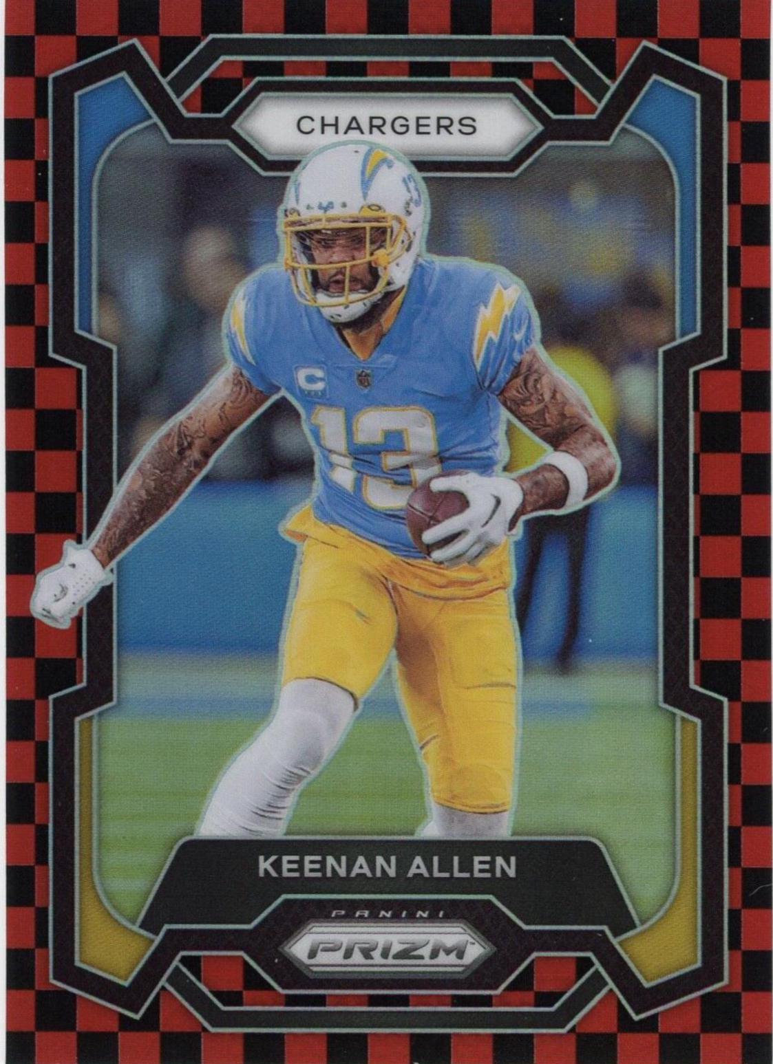 Keenan Allen [Black Red Checker] #159