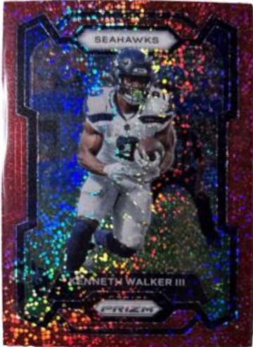 Kenneth Walker III [Red Sparkle] #261