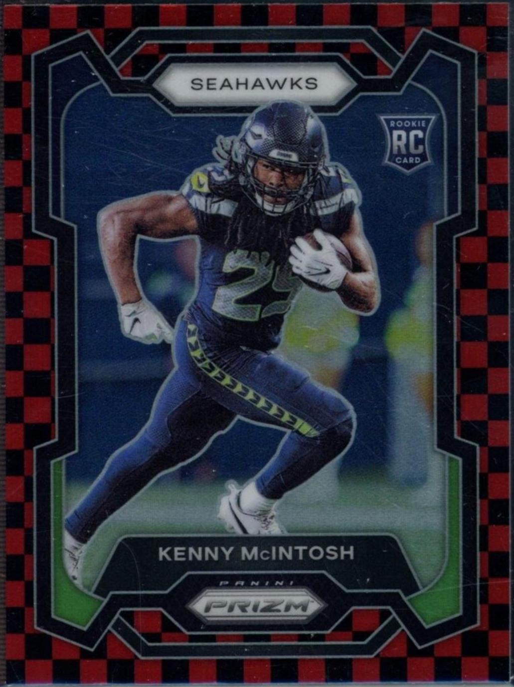 Kenny McIntosh [Black Red Checker] #391