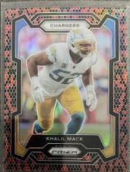 Khalil Mack [Black Red Checker] #160