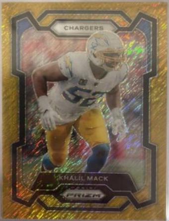 Khalil Mack [Gold Shimmer] #160