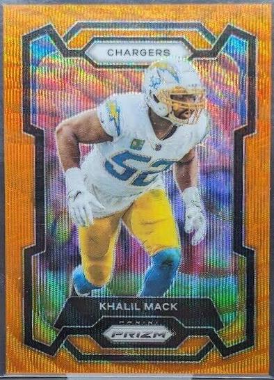Khalil Mack [Orange Wave] #160