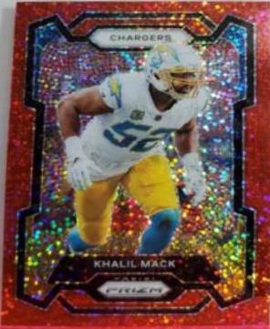 Khalil Mack [Red Sparkle] #160