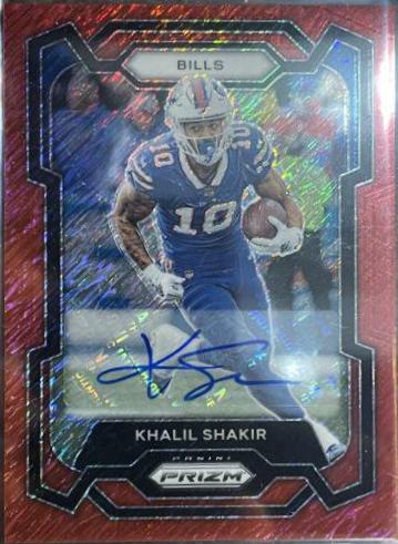 Khalil Shakir [Autograph Red Shimmer] #33