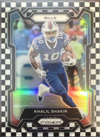 Khalil Shakir [Black White Checker] #33
