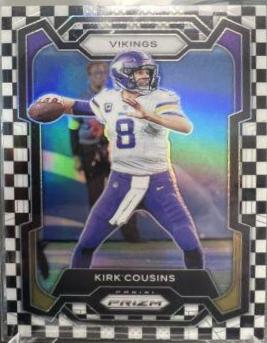 Kirk Cousins [Black White Checker] #197