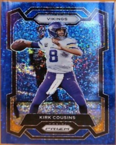 Kirk Cousins [Blue Sparkle] #197