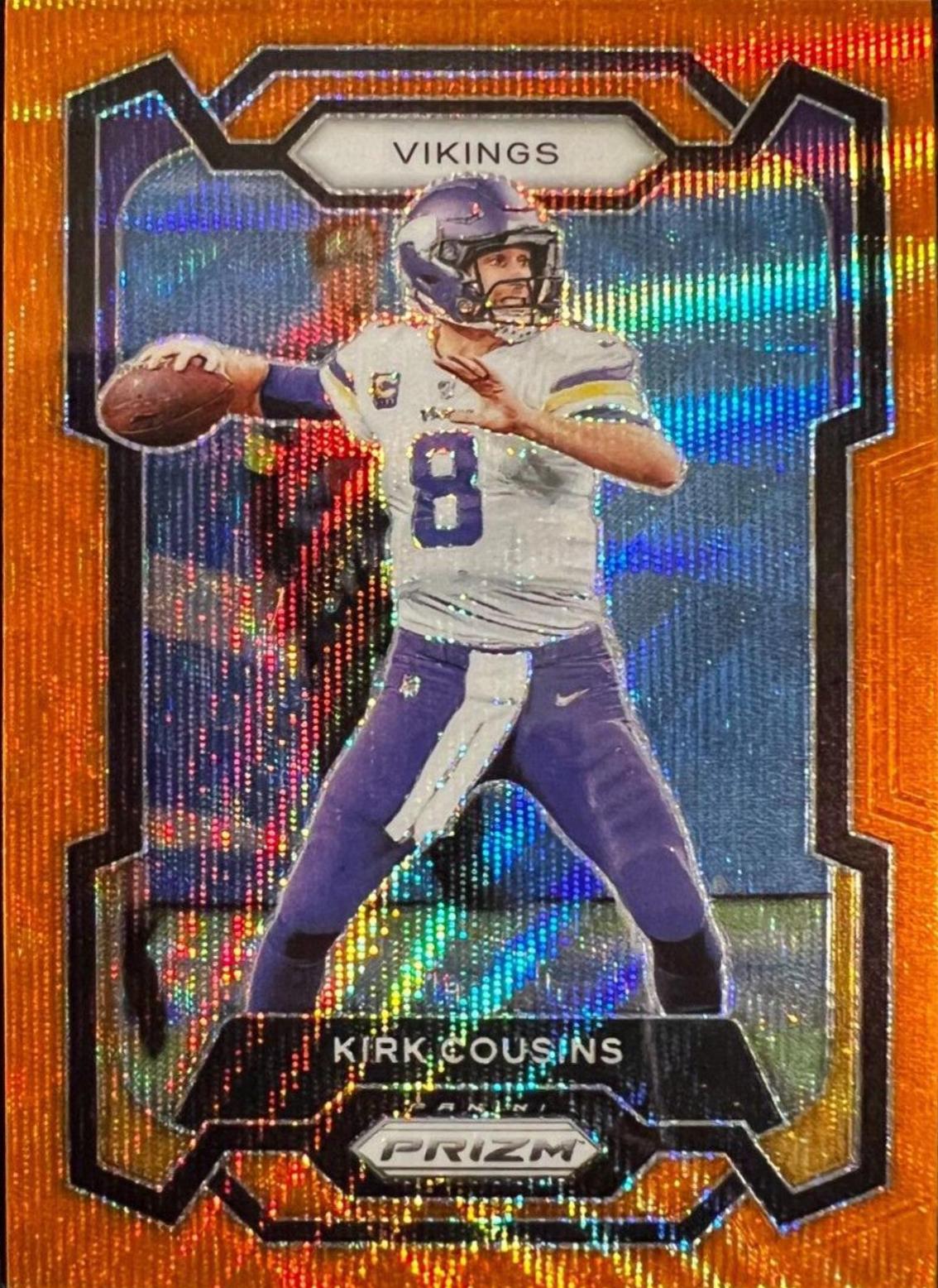 Kirk Cousins [Orange Wave] #197