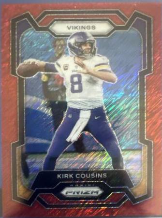 Kirk Cousins [Red Shimmer] #197