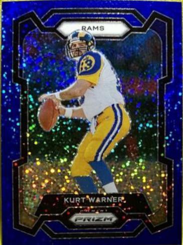 Kurt Warner [Blue Sparkle] #166
