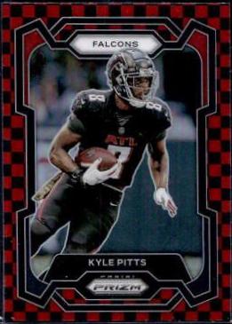 Kyle Pitts [Black Red Checker] #11