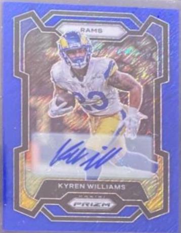 Kyren Williams [Autograph Blue Shimmer] #167