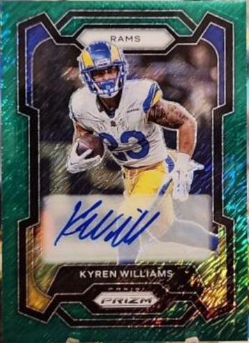 Kyren Williams [Autograph Green Shimmer] #167